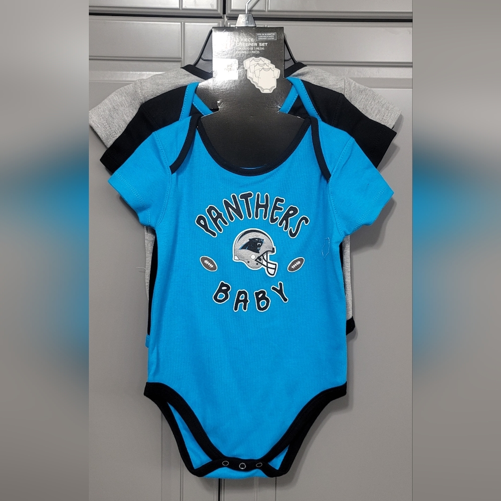 North Carolina Panthers Onesies